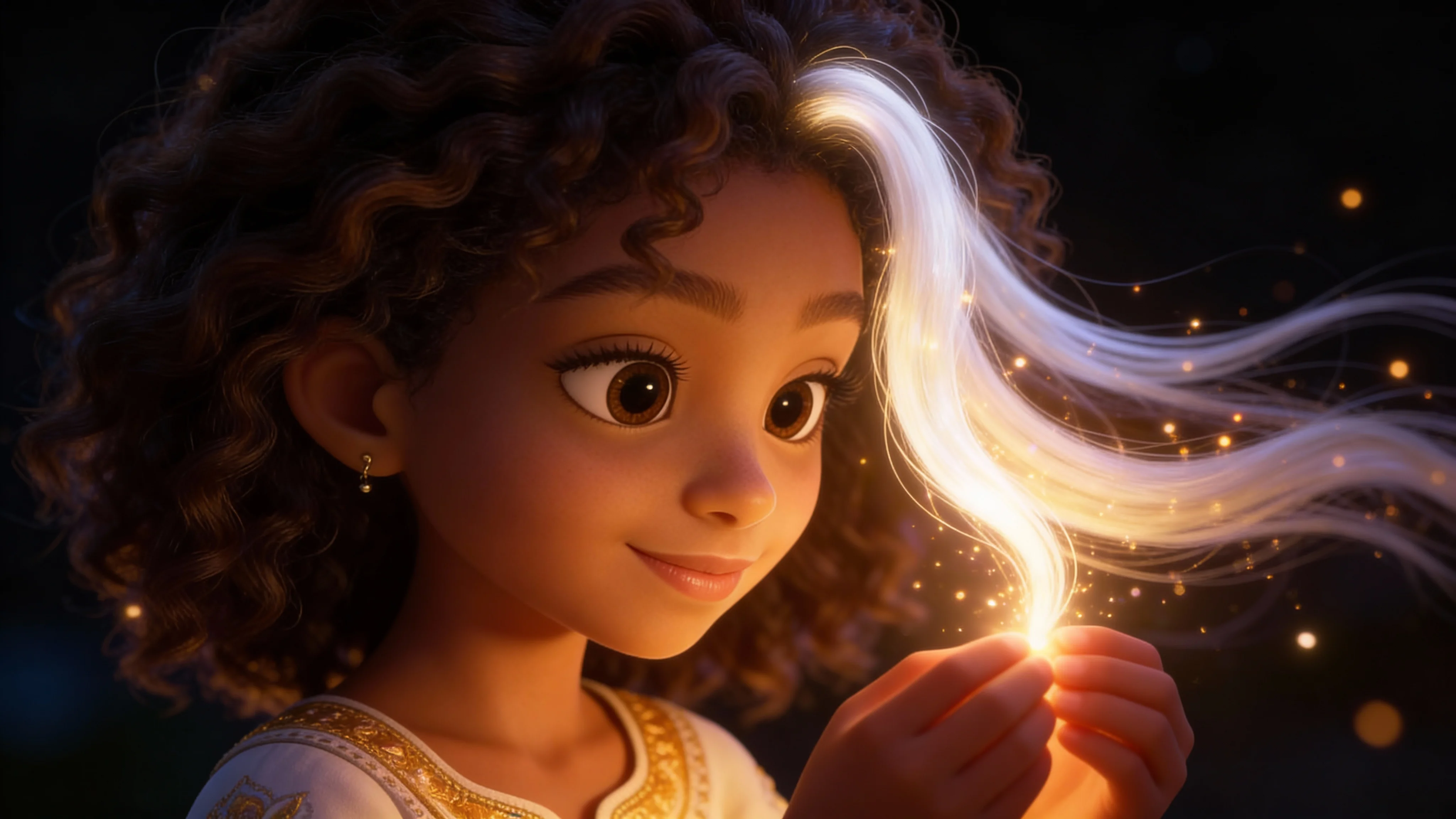 Fleur de jasmin représentant l'origine poétique du prénom Yasmine